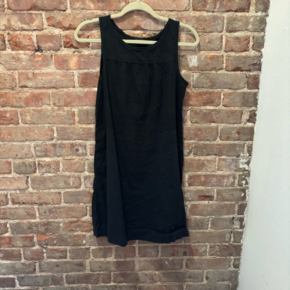 Theory Linen Mini Shift Dress - Picture 5 of 8